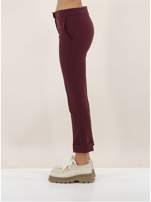 pantalone donna vino TWINSET | TT2104/11944